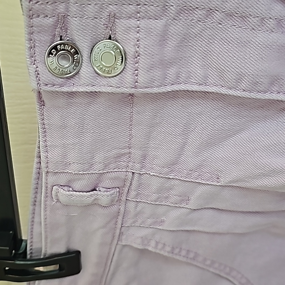 Wild Fable highest rise a-line shorts with pleats in the front. Light purple. 10 - Picture 2 of 4